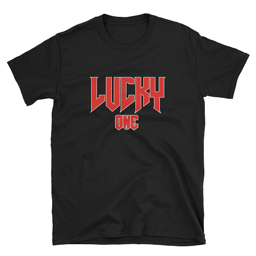 Lucky One V3 black tshirt